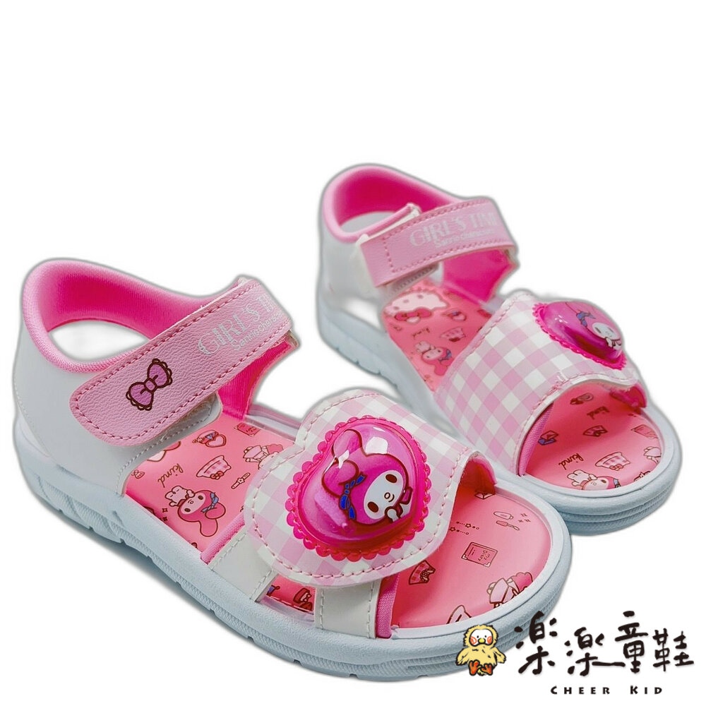 K078-限時特賣 台灣製美樂蒂電燈涼鞋