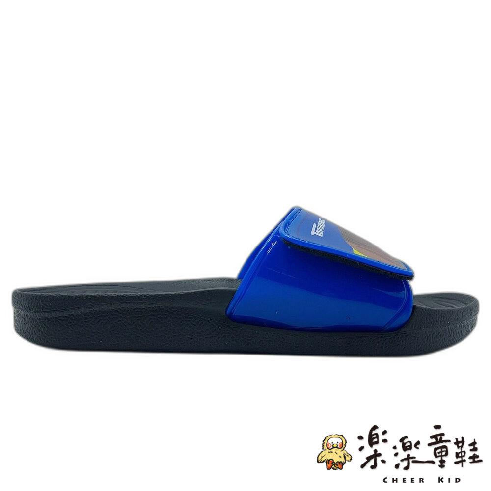 台灣製帥氣恐龍拖鞋-藍色-thumb