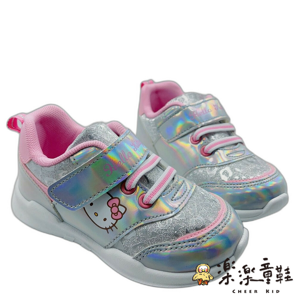 K084-1-台灣製三麗鷗運動鞋-銀色 另有粉色可選