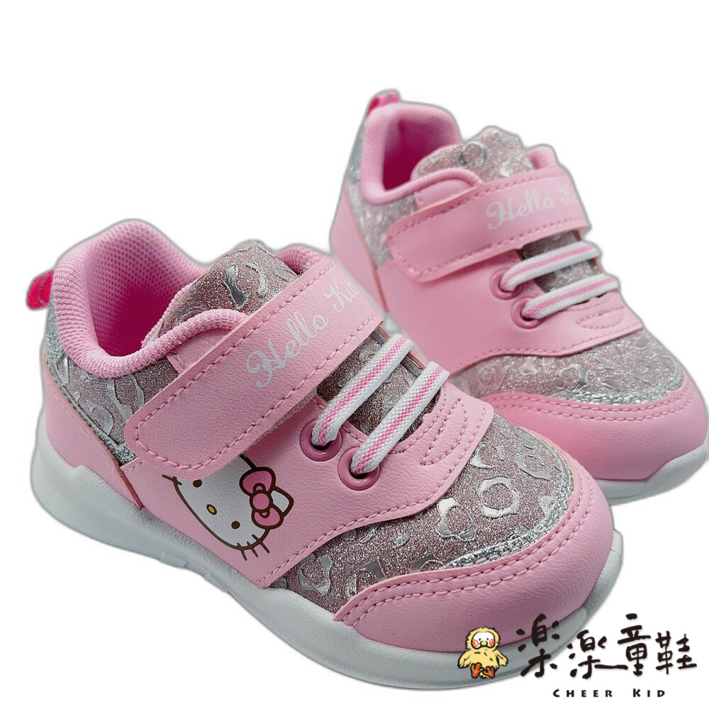 K084-2-台灣製三麗鷗運動鞋-粉色 另有銀色可選