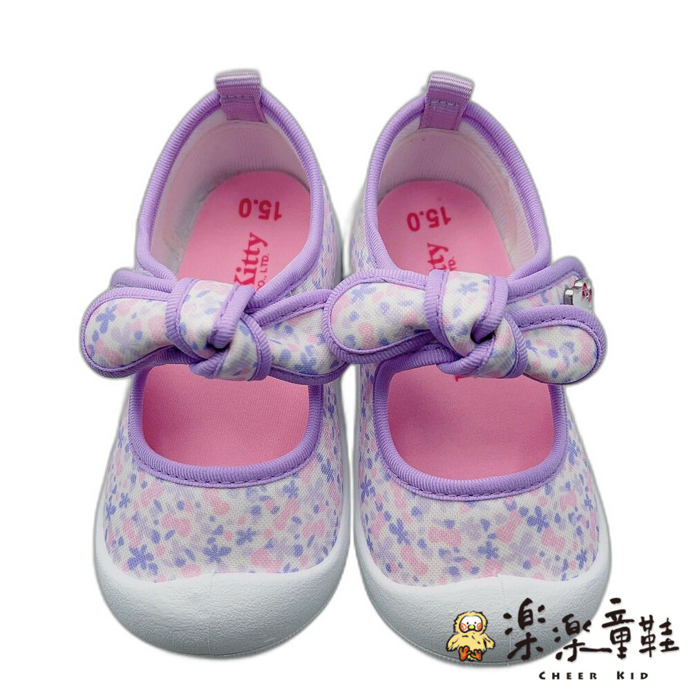 台灣製三麗鷗小碎花娃娃鞋--粉色 另有紫色可選 圖片