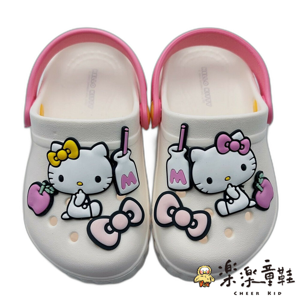 K099-1-MIT可愛三麗鷗涼拖鞋 - 白色 另有桃色、粉色