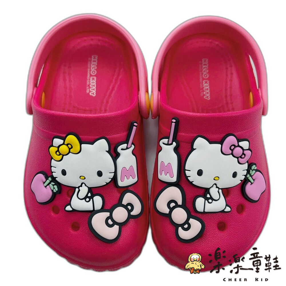 K099-2-台灣製Kitty布希鞋 - 桃色 另有兩色可選