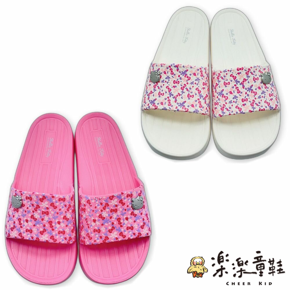K105-台灣製三麗鷗親子拖鞋-兩色可選
