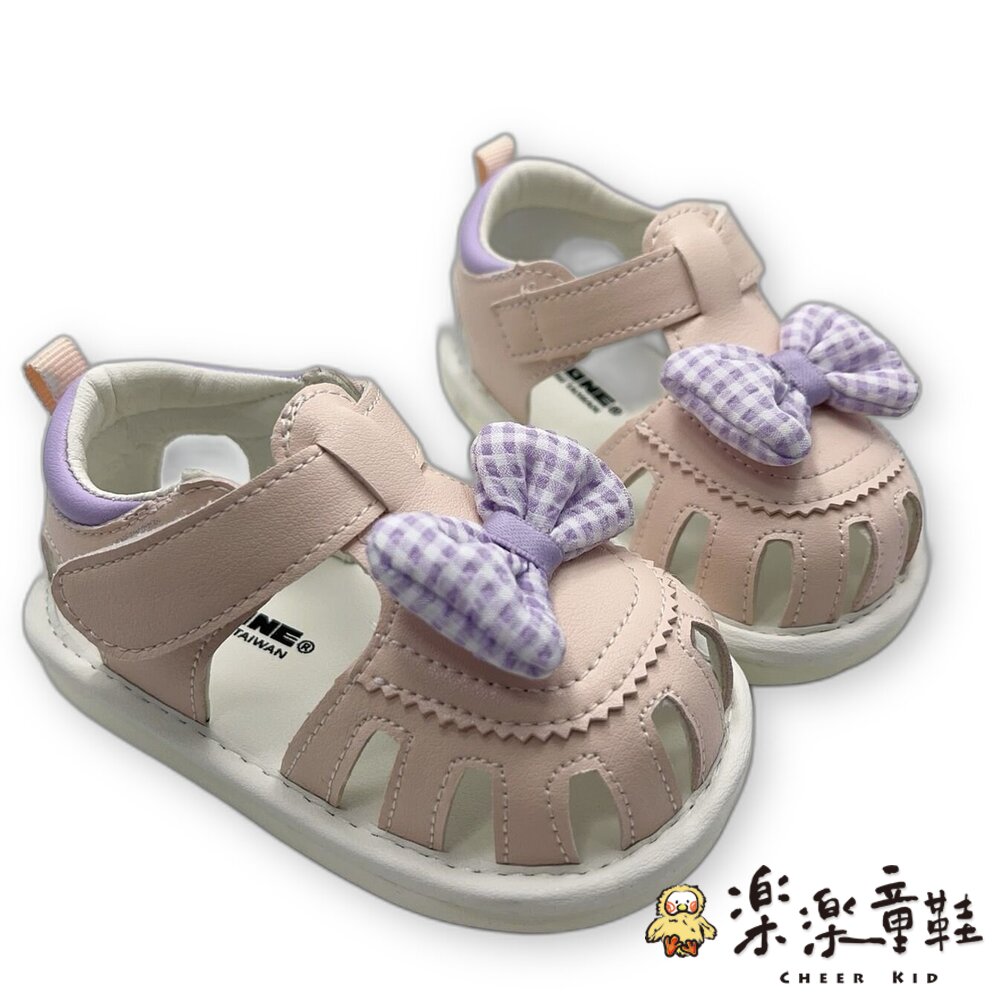 K132-2-女童輕量嗶嗶護趾涼鞋