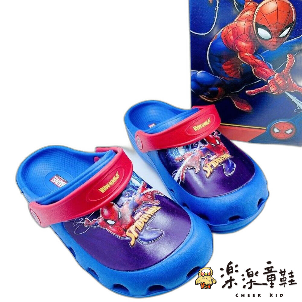 MN039-1-台灣製蜘蛛人布希鞋-藍色