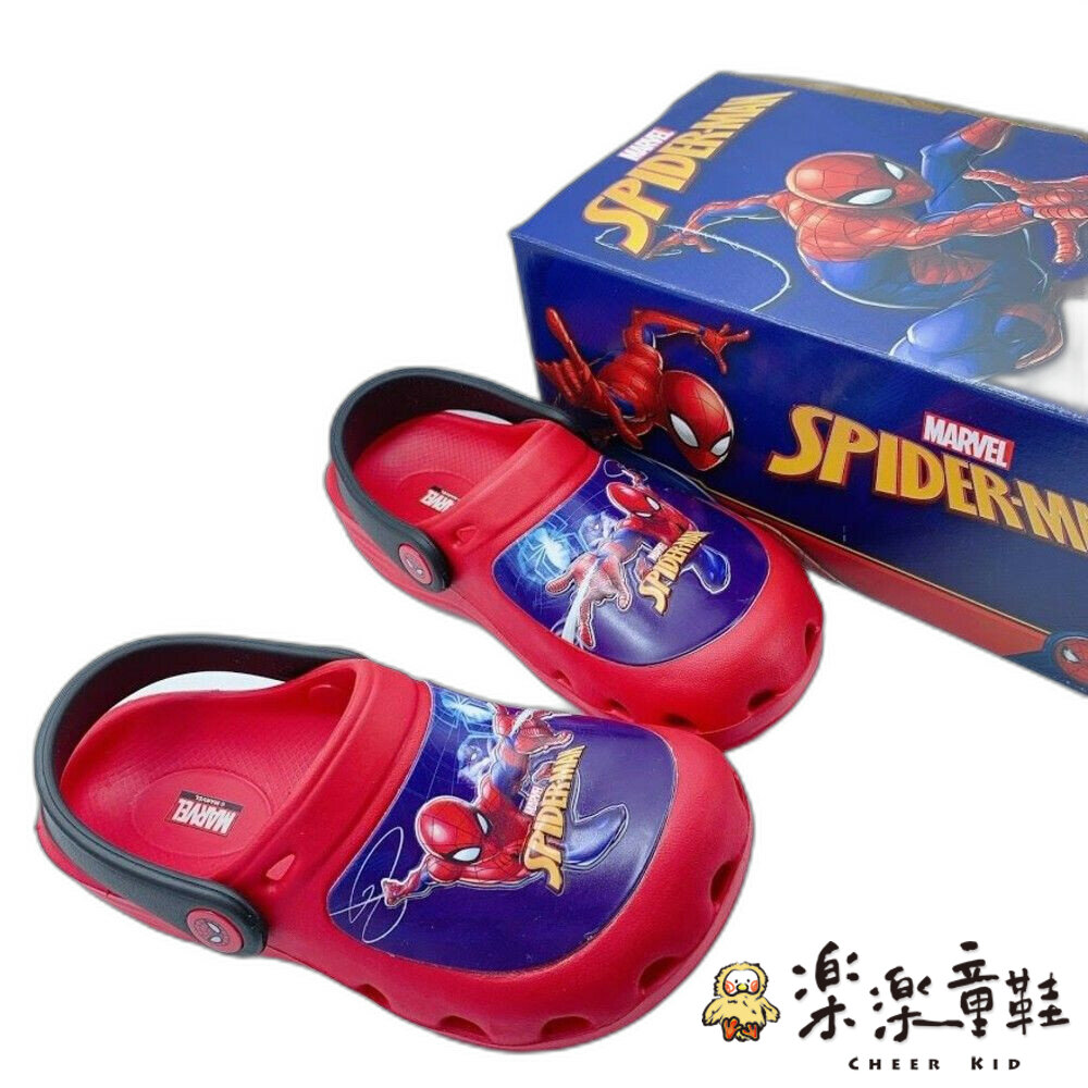 MN039-台灣製蜘蛛人布希鞋-紅色