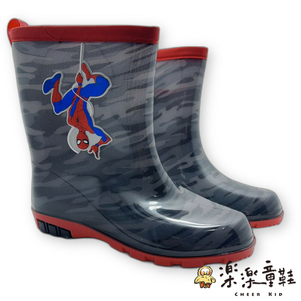 MN083-台灣製漫威英雄蜘蛛人雨鞋