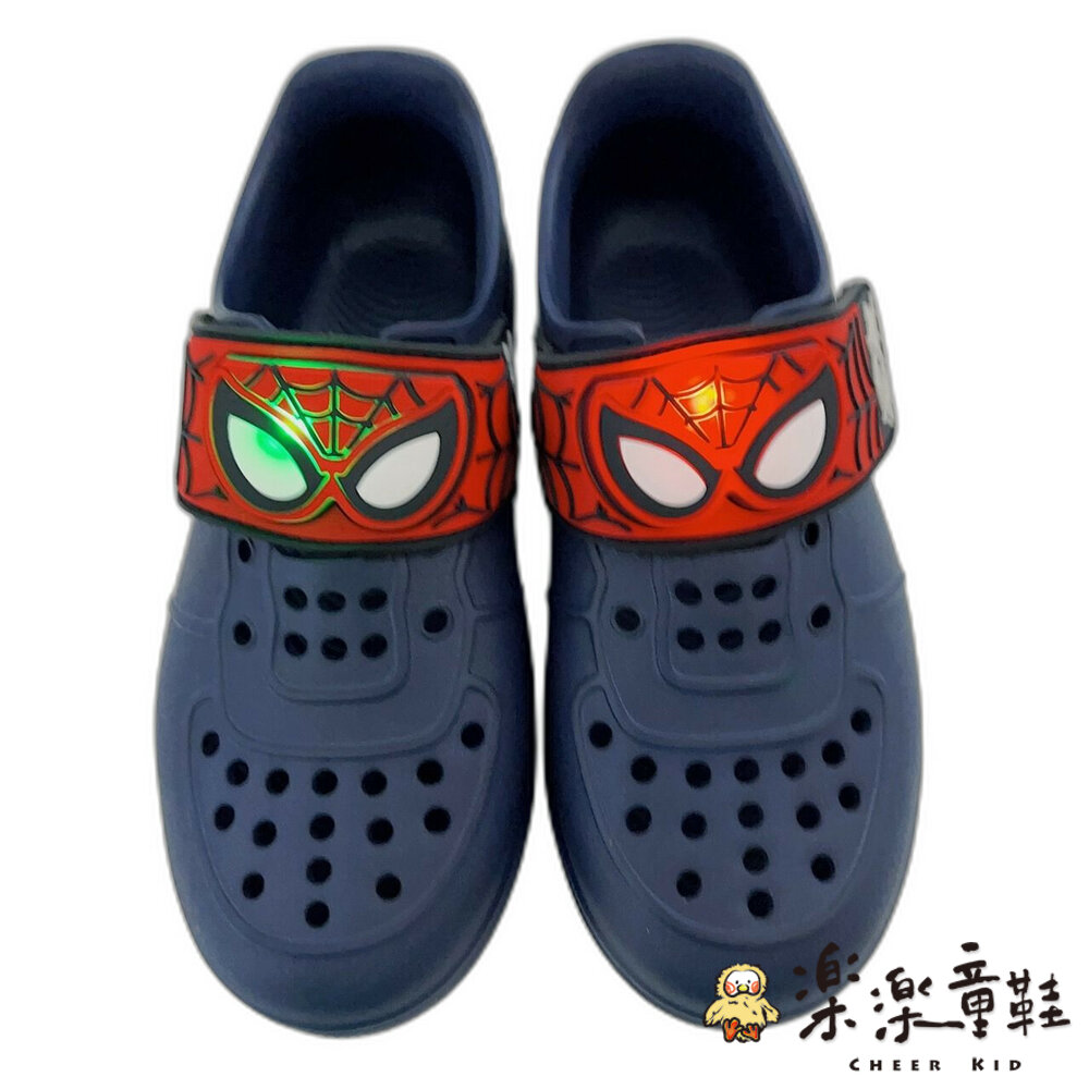 台灣製蜘蛛人電燈洞洞涼鞋-圖片-6