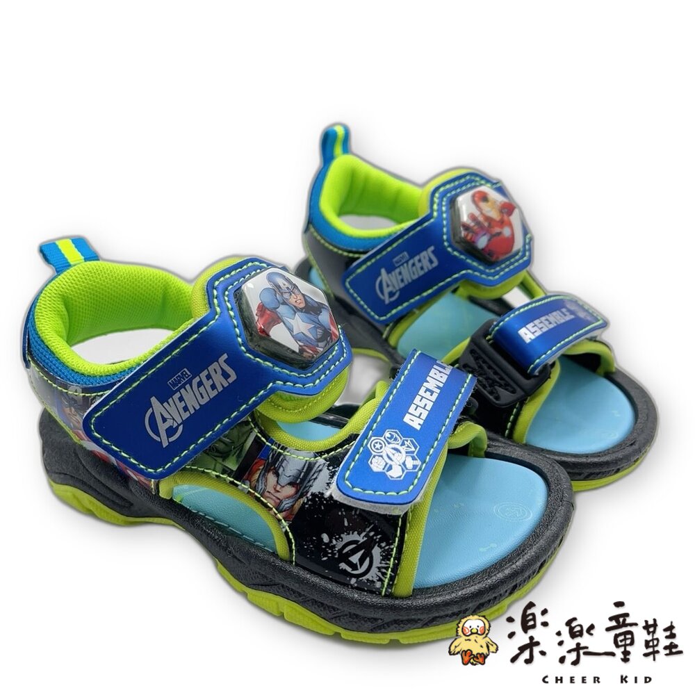 MN114-台灣製復仇者聯盟電燈涼鞋