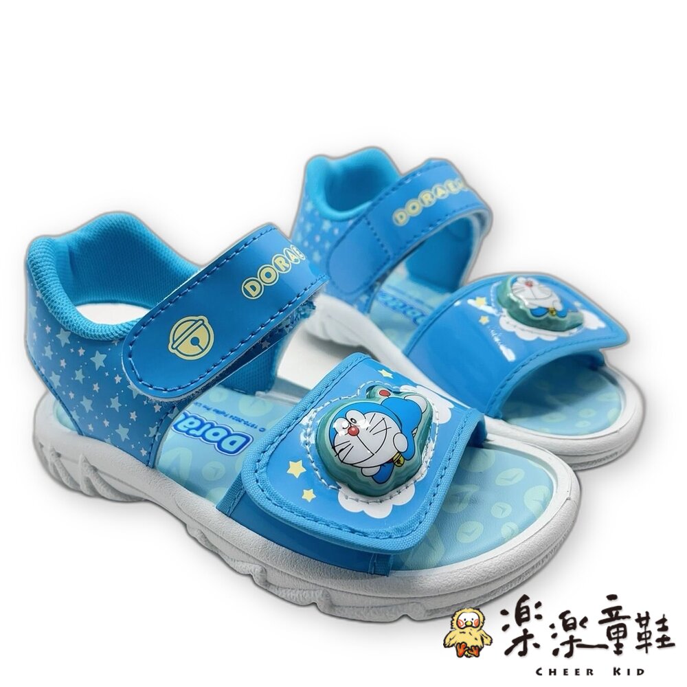 MN161-台灣製哆啦A夢電燈涼鞋