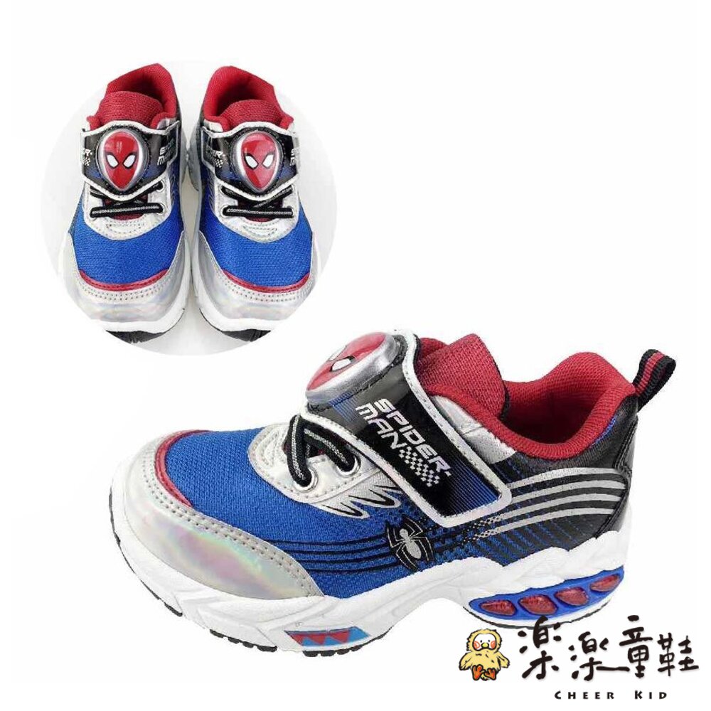 MN167-台灣製蜘蛛人電燈運動鞋
