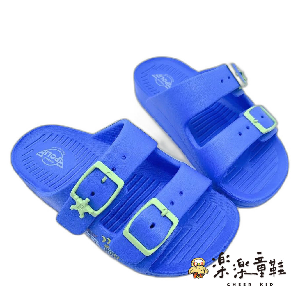 P067-台灣製POLI波力拖鞋