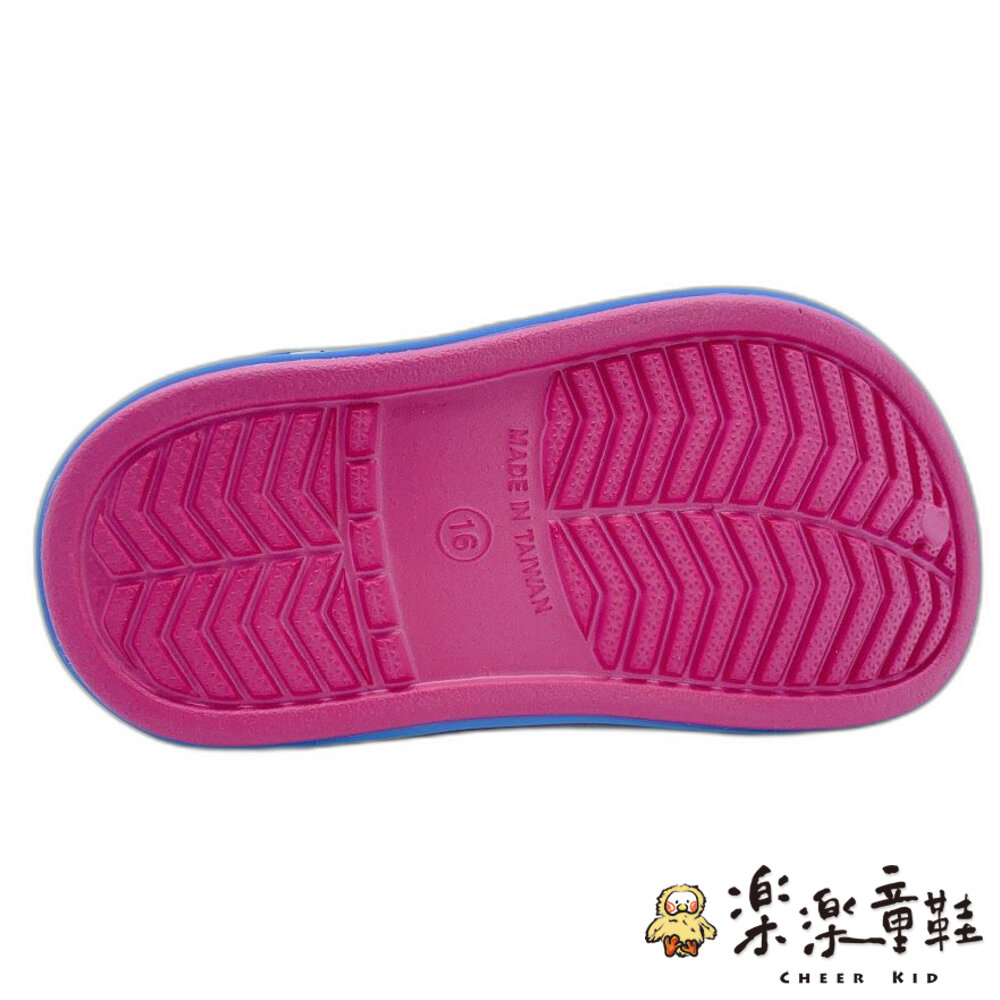 台灣製碰碰狐鯊魚寶寶布希鞋-粉紅