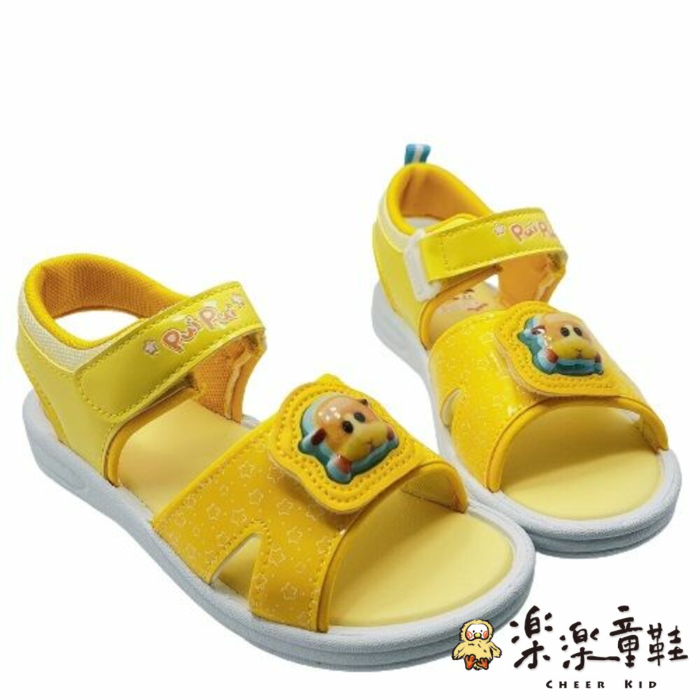 P082-台灣製天竺鼠車車電燈涼鞋