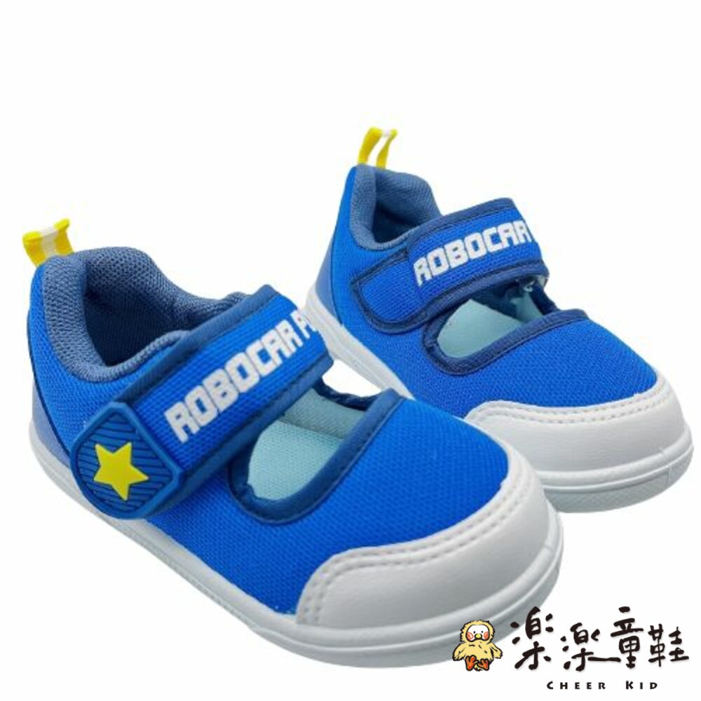 P092-台灣製波力休閒鞋-藍色