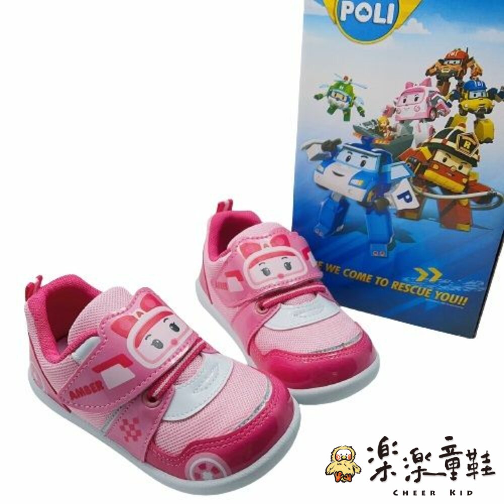 台灣製安寶Amber休閒鞋-粉色 另有藍色波力-thumb