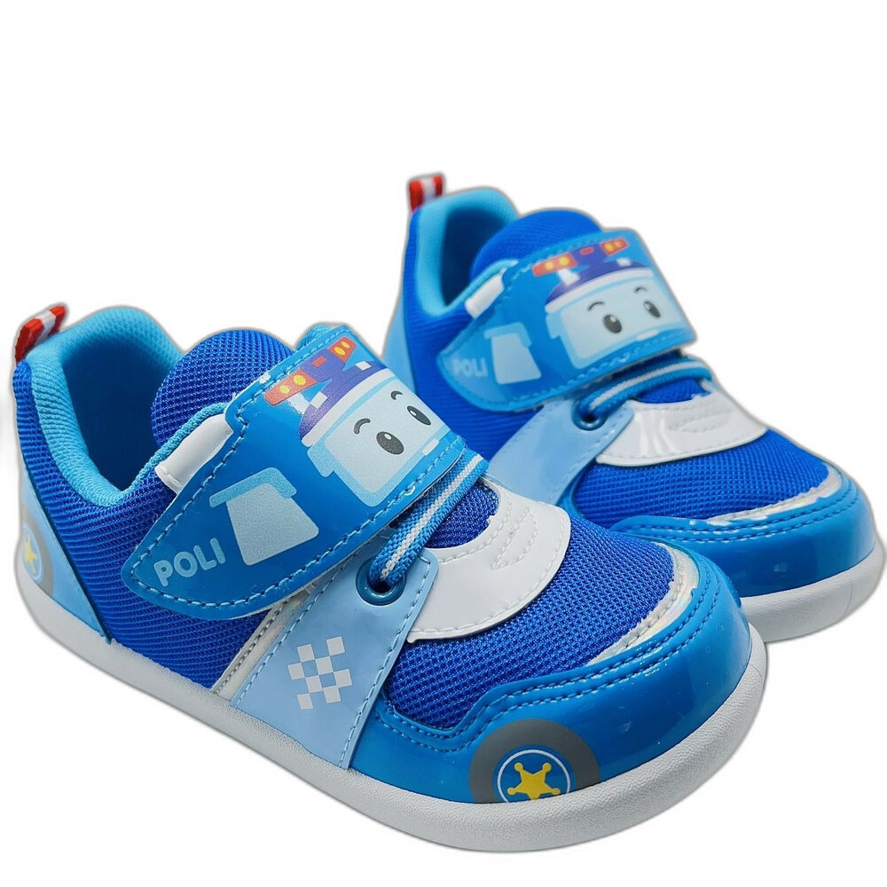 P101-台灣製波力Poli休閒鞋-藍色 另有粉色安寶