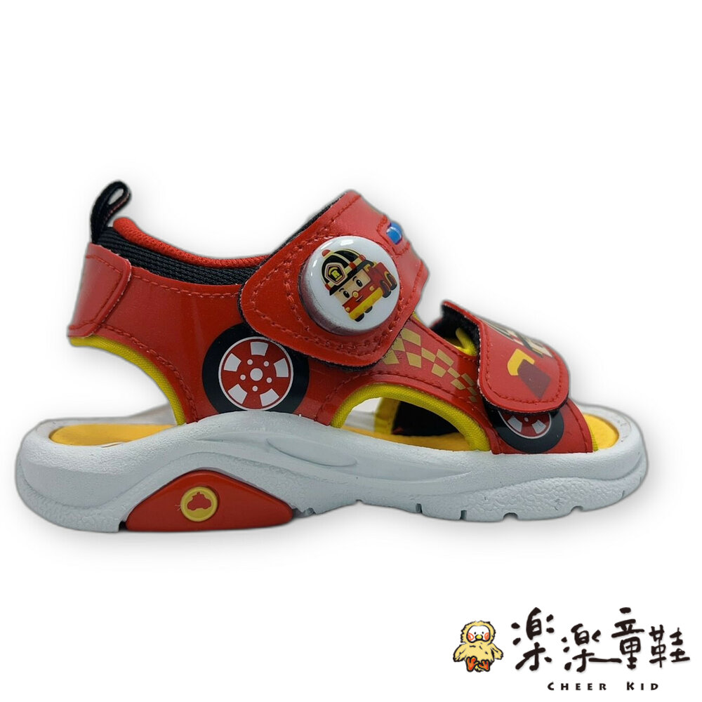 台灣製波力救援小隊電燈涼鞋-羅尹 另有兩色可選 圖片