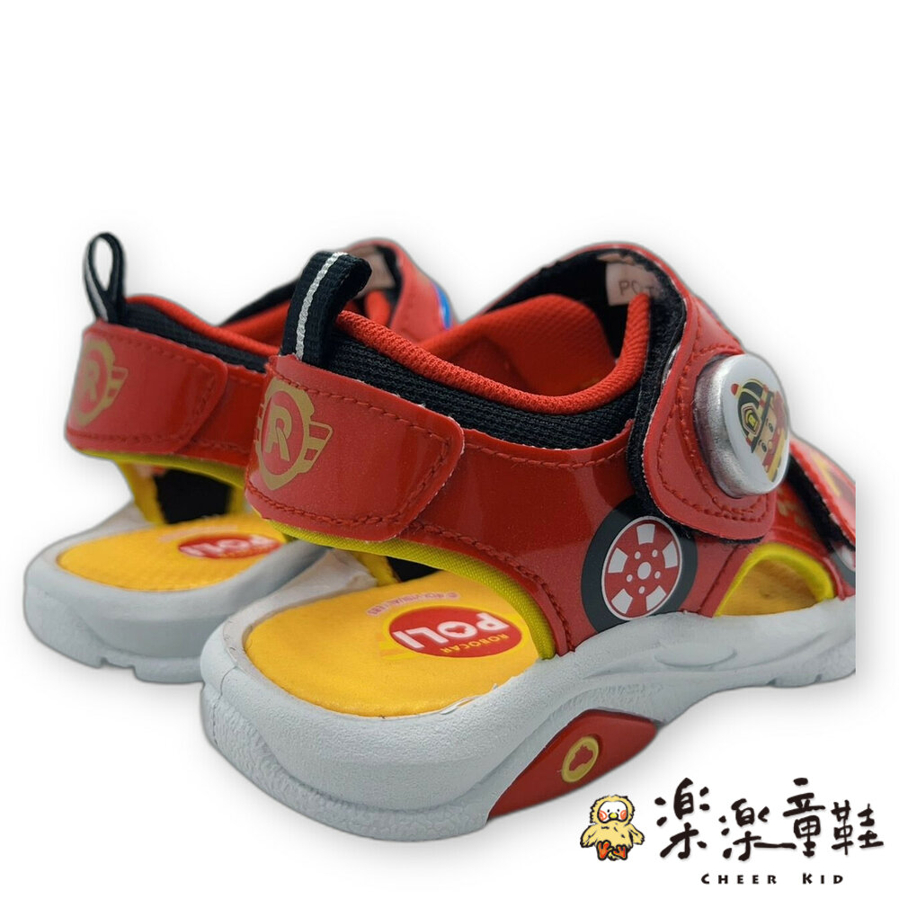 台灣製波力救援小隊電燈涼鞋-羅尹 另有兩色可選 圖片