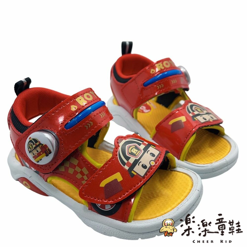 P103-2-台灣製波力救援小隊電燈涼鞋-羅尹 另有兩色可選