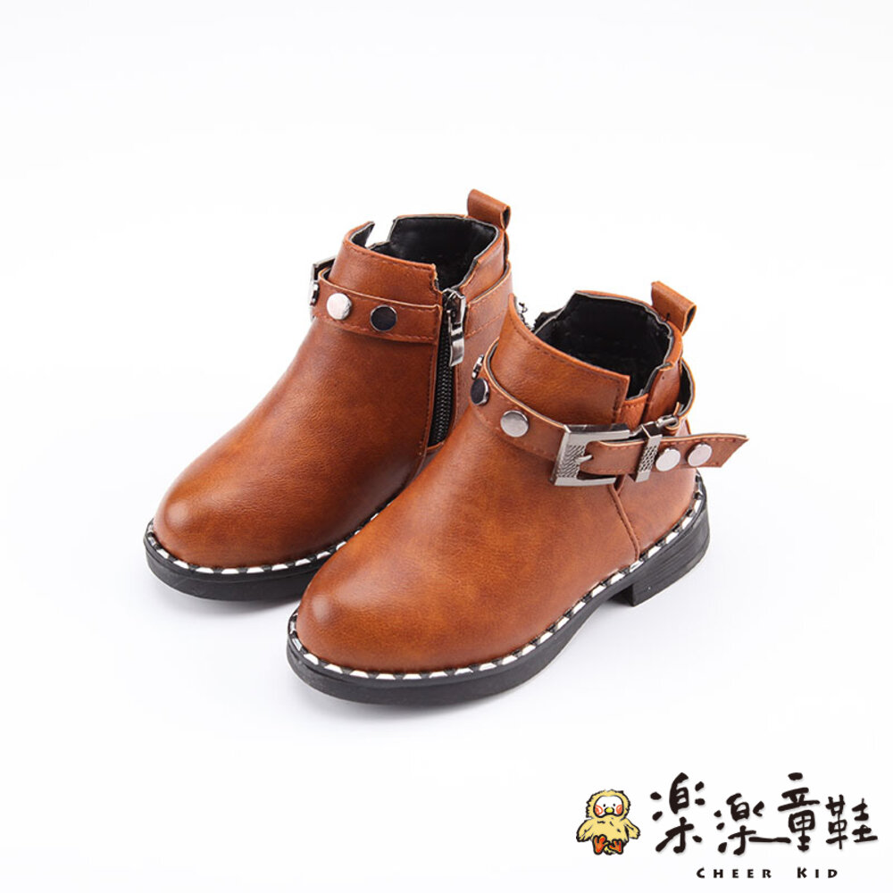 S614-1-韓版加棉帥氣馬丁靴(大童)