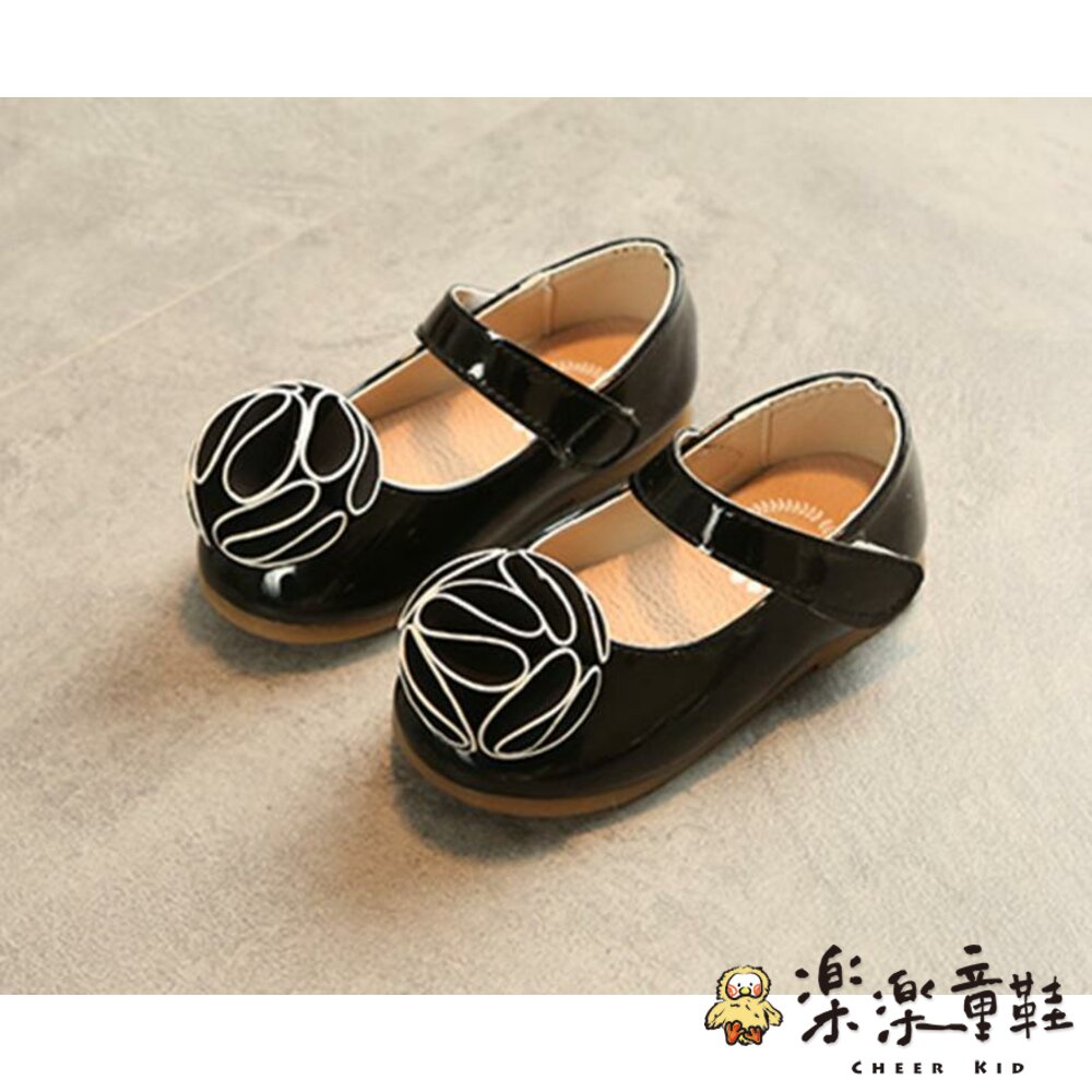 S690-韓版小香風公主鞋(中童)