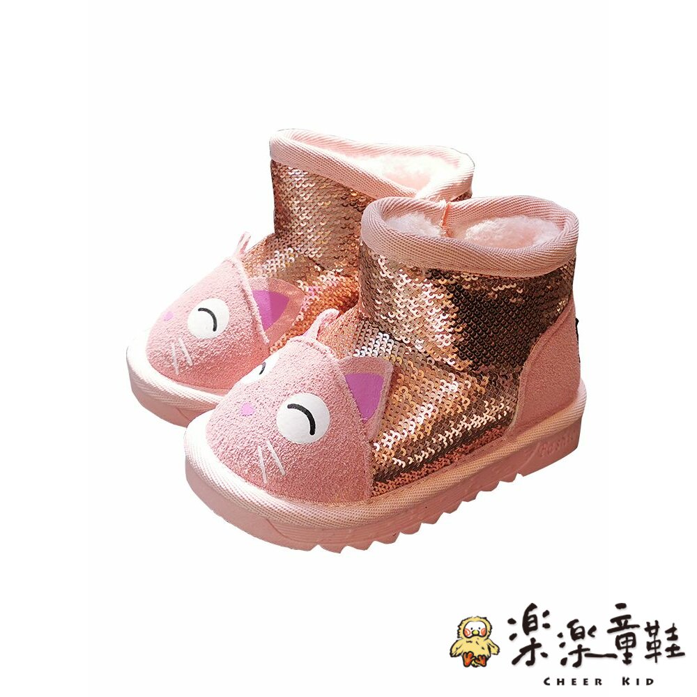 S929-可愛貓咪雪靴