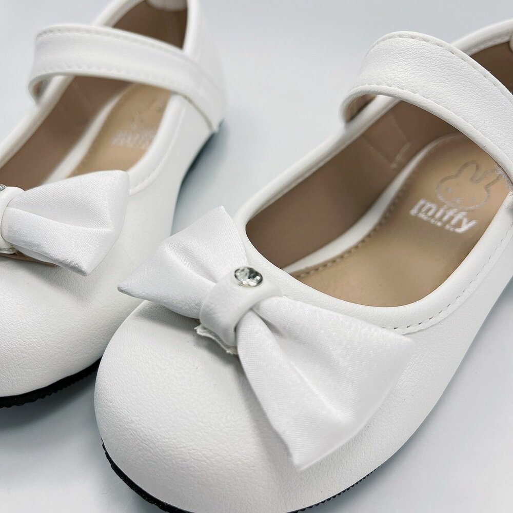 台灣製米菲兔公主鞋-白色 圖片